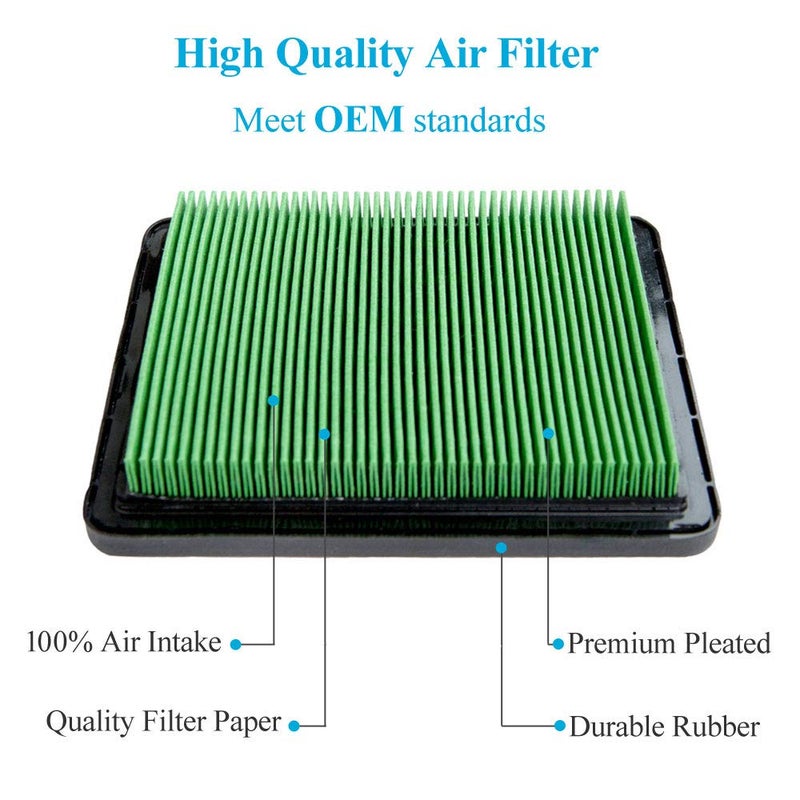 HEYZLASS 5Pack 17211-zl8-023 Air Filter, Compatible with Honda gc160 gcv160 gc190 gcv190 Engine Element and More, Lawn Mower Air Cleaner - Image 3